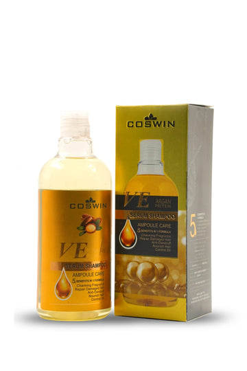 COSWIN VE Argan Protein Serum Shampoo – Ampoule Care 5 Benefits