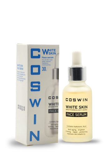 Coswin White Skin Face Serum – Brightening & Anti-Aging Serum with Hyaluronic Acid