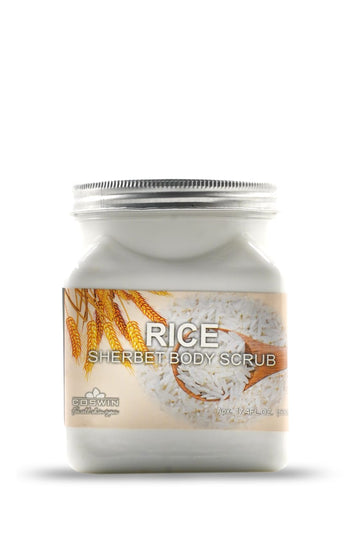Rice Sherbet Body Scrub – Nourishing Rice Exfoliating Body Scrub for Smooth, Soft & Refreshed Skin