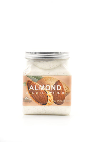 Coswin Almond Sherbet Body Scrub – 500ml | Exfoliating & Smoothing Body Scrub