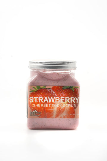 Coswin Strawberry Sherbet Body Scrub – Exfoliating & Smoothing Body Scrub