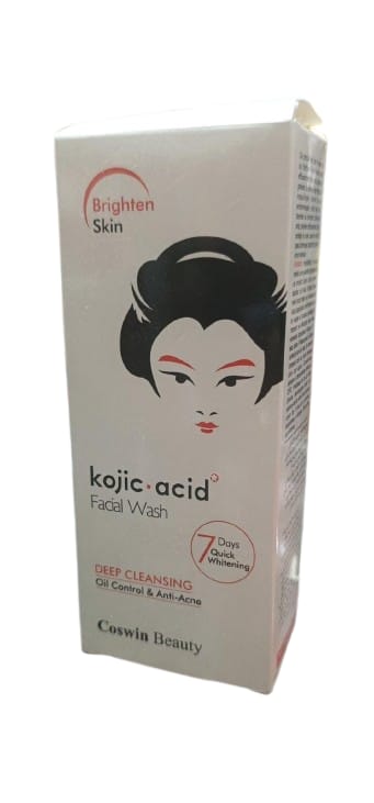 Brighten Skin Kojic Acid Facial Wash – Deep Cleansing Oil Control & Anti-Acne Face Wash