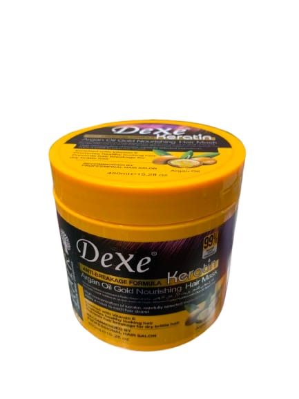 Dexe Keratin Argan Oil Gold Nourishing Hair Mask