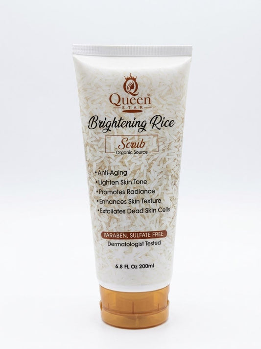 Queen Star Brightening Rice Scrub – 200ml