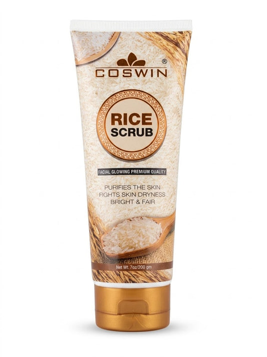 Coswin Rice Scrub – Facial Exfoliating & Brightening Scrub
