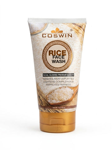 Coswin Rice Face Wash – Brightening & Glowing Facial Cleanser