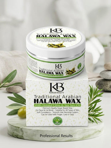 KB Traditional Arabian Halawa Wax with Natural Olive & Tea Tree Oil
