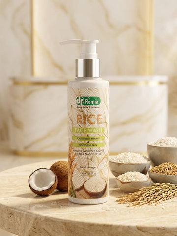 Dr. Romia Rice Face Wash – Gentle Cleansing & Fresh Skin Care